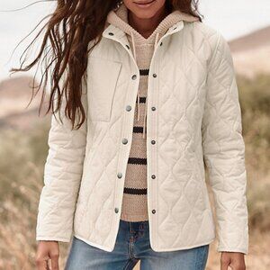 Garnet Hill Quilted Jacket